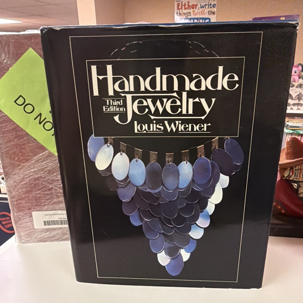 Handmade Jewelry : A Manual of Techniques by Louis Wiener (1982, Hardcover)